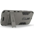 thumbnail image 2 of CoverON Lenovo / Motorola Moto M Case, Shadow Armor Series Hybrid Kickstand Phone Cover, 2 of 4