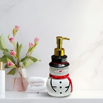 Bathroom Products,Christmas Soap Dispenser Set Festive Reindeer Santa Snowman Holiday Decor Hand Soap Lotion Dispenser For Bathroom Kitchen Christmas