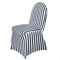 thumbnail image 5 of Efavormart 40 PCS Striped Stretchy Spandex Fitted Banquet Chair Cover Dinning Event Slipcover For Wedding Party Banquet Catering, 5 of 10