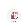 thumbnail image 1 of Coche Decoraciones de Navidad 2025 Nuevo 26 Carta de Navidad Muñeco de Nieve Colgante de Navidad - Colgante de Coche de Acrílico Santa Navidad Muñeco de Nieve Decoraciones, 1 of 5