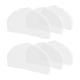 thumbnail image 1 of GOOHOCHY 6 uds fundas de hombro para ropa protectores de ropa colgantes fundas antipolvo para abrigos de traje, 1 of 7