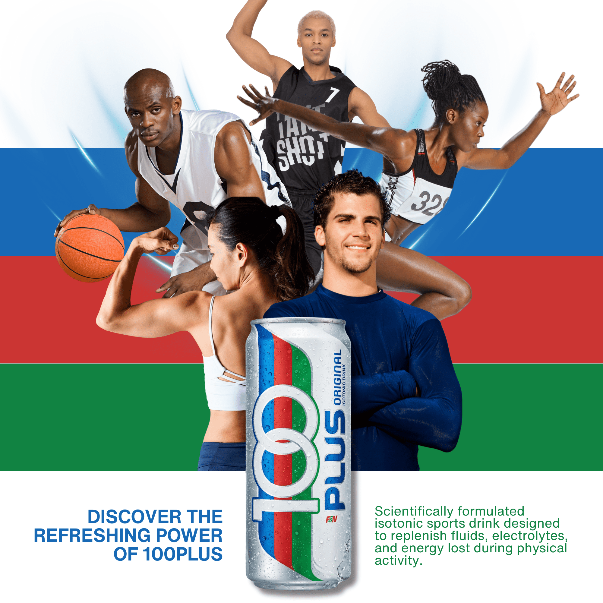 100PLUS Original Sugar Electrolyte Sports Drink – Isotonic Hydration & Instant Energy Support – Caffeine Free Carbonated Sports Drink for Workout Recovery & Daily Hydration, 11 Fl Oz (Pack of 24)