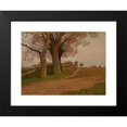 thumbnail image 2 of Walery Brochocki 18x14 Black Modern Framed Museum Art Print Titled - Landscape, 2 of 5