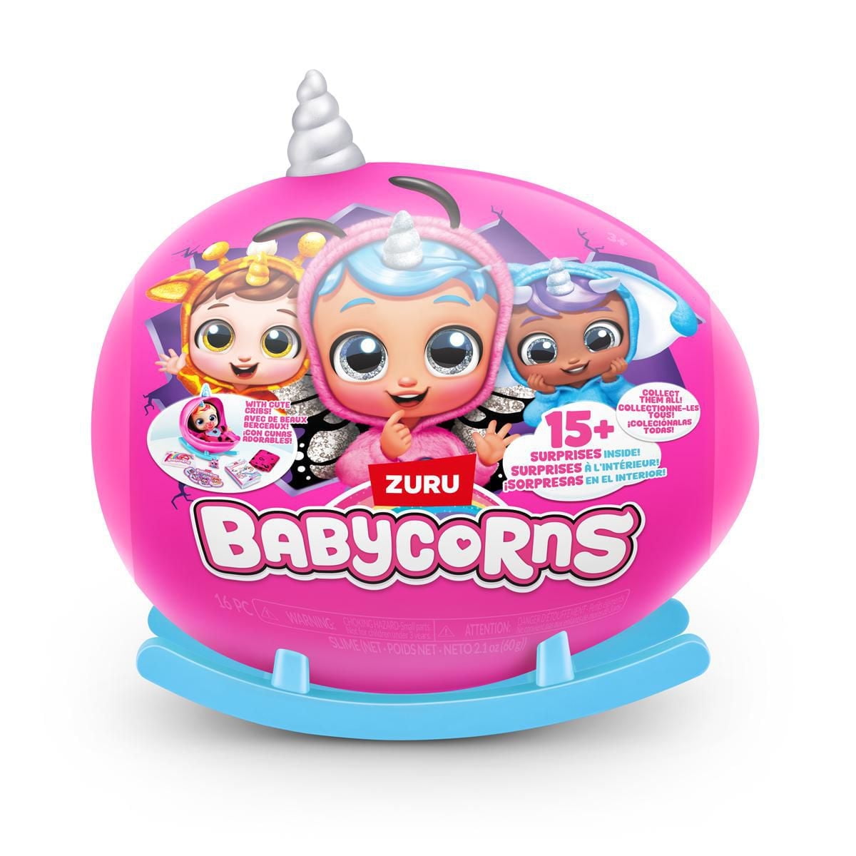 Babycorns série 1 petites de ZURU Surprise Déballage Doux Jouet