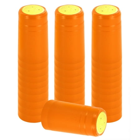 

ORANGE PVC SHRINK CAPSULES 30 Pack