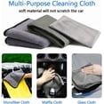 thumbnail image 3 of 12PCS Car Cleaning Kit, Professional Microfiber Car Wash Clean Kit, Wheel and Rim Brush, Cleaning Cloths Wash Gloves, Sponge, 3 of 5