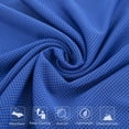 thumbnail image 2 of 4Packs Cooling Towel (40"x 12"), Ice Towel, Microfiber Towel, Soft Breathable Chilly Towel Stay Cool for Yoga, Sport, Gym, Workout, Camping, Fitness, Running, Workout & More Activities, 2 of 5