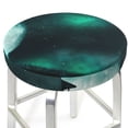 thumbnail image 3 of Lsque Witch House On The Hill Pattern Round Bar chair cushion covers Velvet Fabric Premium Comfort Protects from Scratches and Stains for 14-17 Inch Chair-13 inch, 3 of 7