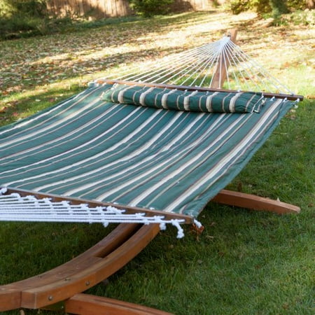 Island Bay 13 ft. Seagrass Quilted Hammock