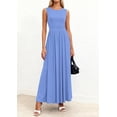 thumbnail image 5 of PRETTYGARDEN Summer Maxi Dresses for Women Sleeveless A Line Flowy Long Casual Sundress Wedding Guest Fashion Clothing, 5 of 10