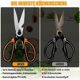 thumbnail image 2 of Kitchen scissors, heavy duty, stainless steel, dishwasher, multipurpose with blade cover, 2 of 5