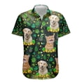thumbnail image 5 of Camisa de playa con estampado 3D de perro y animal divertido, lindas camisetas con gráficos de mascotas para hombres, ropa, camisas hawaianas casuales, blusas de manga corta para niños, 5 of 5