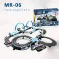 thumbnail image 2 of 1:64 Toy Race Track Set Toy Electric Railroad Tracks Racing Track Double Remote Control Car Slot Kids Toy Gift Christmas, 2 of 4