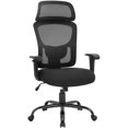 thumbnail image 1 of BestOffice Heavy Duty Big and Tall Desk Chair, 400 Lb Weight Capacity Ergonomic, High, Mesh, Lumbar Support, Wide Seat & Headrest, Black, 1 of 7