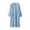 Blue, variant on Pisexur Robes for Women and Men Unisex Solid Color Warm Fleece Pajamas Soft Cozy Nightgown Knee Length Plush Bathrobe Fashion Button Up Fuzzy Robe Sleepwear with Pockets