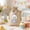 A, variant on Easter Bunny Drawstring Bags – 3-Pack Natural Canvas Treat Sacks for Egg Hunt – Reusable Party Favor & Candy Gift Pouches,E