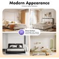 thumbnail image 6 of Canopy Bed Frame Queen, Thicken Stainless Steel Bed Canopy Frame, Metal Four Poster Canopy Bed Frame for Metal Bed Mosquito Bed Poles Canopy Frame, 6 of 11