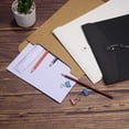 thumbnail image 5 of Uxcell A5 Document Filing Envelopes Pocket String File Folders, Brown 5 Pack, 5 of 5