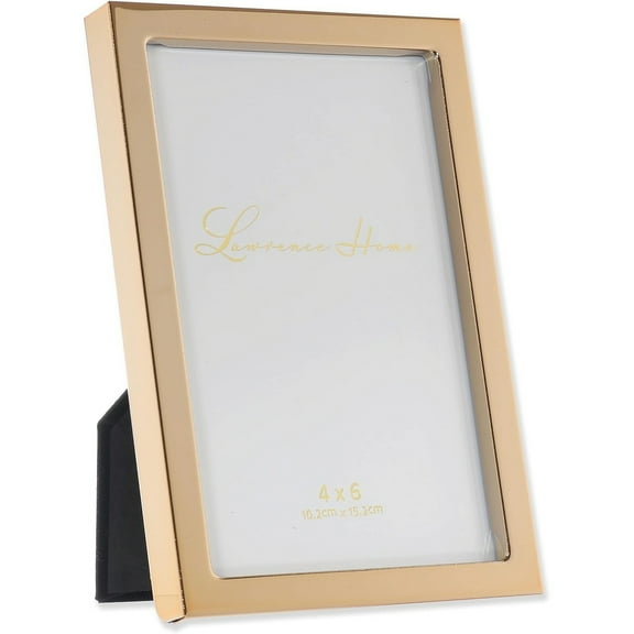 Gold plate polished 4x6 frame - 4x6