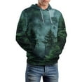thumbnail image 5 of Nature Forest 3d Sweatshirts Hoodie Fashion Casual Personality Men's Women Street Hoodie Pullovers Long Sleeve Comfortable Top, 5 of 6