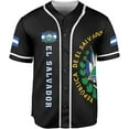 thumbnail image 2 of Personalized Name El Salvador Baseball Jersey Shirt El Salvador Flag Shirt Men Salvadorans Pride Jersey El Salvadoreña Tshirt (M), 2 of 5