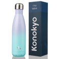 thumbnail image 1 of Konokyo Botellas de agua aisladas Frasco de metal Vacumm de acero inoxidable de doble pared de 17 oz para viajes deportivos Oasis, 1 of 1