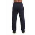 thumbnail image 4 of Men's Active Stretch Open Bottom Terry Sweatpants with Pockets (S, Navy), 4 of 4