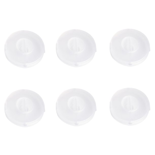 GOOHOCHY Organizadores de cables giratorios de 6 piezas Cajas de envoltura de cables de plástico Portátiles