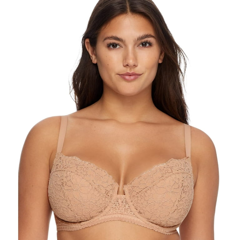 Natori's Women Refined Contour Underwire Bra (Gunmetal, 32DDD) 