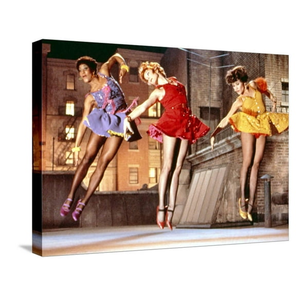 Art.com Sweet Charity, Paula Kelly, Shirley MacLaine, Chita Rivera, 1969 Stretched Canvas Print Wall Art, 24" x 18"