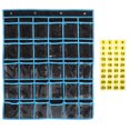 thumbnail image 1 of Classroom Phone Holder Classroom Cellphone Organizer Wall Phone Pocket Chart for Classroom, 1 of 8