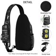 thumbnail image 2 of Mathematics and Science Sling Backpack, Scientific Formula Print Crossbody Daypack for Tech Enthusiasts, 2 of 5