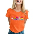 thumbnail image 1 of T-shirt à Col Rond Imprimé Élégant pour Femmes T-Shirt à Manches Longues T-Shirts Unis à Manches Longues pour Femmes T-Shirt de Course pour Femmes T-Shirt à Rayures Femmes T-Shirt Mince à Manches Longues T-Shirts Plus Trash Femmes T-Shirt Uni T-Shirts Longs, 1 of 4