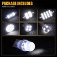 thumbnail image 2 of TRAHOO-14PCS Dome Light LED Car Bulb Kit Set, 6500K Bright T10 31 mm 42 mm Festoon Bulbs, Interior Replacement Bulbs for Auto Map Door Courtesy Trunk License Plate Light, Universal Fit (Style C), 2 of 4