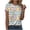 Green, variant on UngA Easter T-Shirts for Women Happy Bunny Eggs Plaid Leopard Printed Tee Tops Short Sleeve Graphic Easter Shirt Women (Hot Pink,S)
