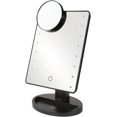 thumbnail image 5 of Make Up Mirror LED Lighted Illuminated Cosmetic Mirror with Lights Desk Free Standing Portable Black, 5 of 5