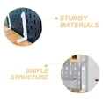 thumbnail image 3 of Shisuyan 2Pcs Pegboard Panel Support Tabletop Pegboard Stand Pegboard Table Display Stand Holder, 3 of 9