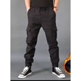 thumbnail image 1 of Jogger Cargo Gabardina Strech Para Hombre Pantalón Casual, 1 of 4