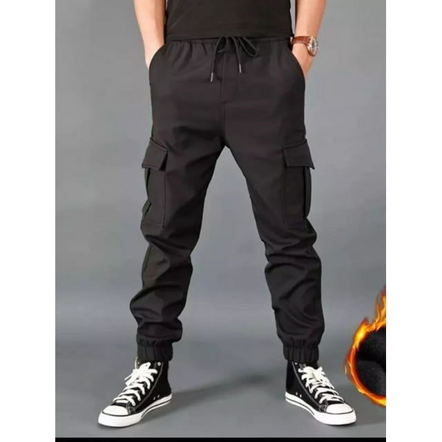 Jogger Cargo Gabardina Strech Para Hombre Pantalón Casual