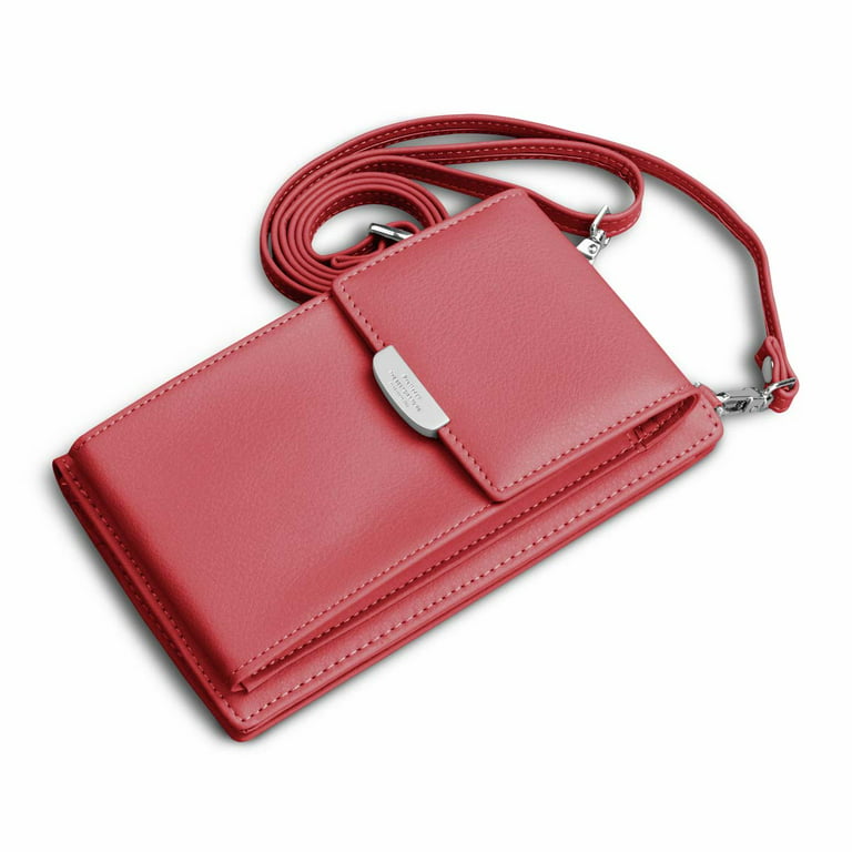 Dob Sechs Small Crossbody Wallet Phone Bag Shoulder Strap Wallet Pouch for Women Mini Crossbody Cell Phone Purse
