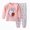 Red, variant on SPMGOYV Baby Girl Fall Clothes Long Sleeve Graphic Tops   Pants Set Toddler Winter Outfits 2Pcs,18-24 M