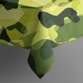 thumbnail image 3 of Camouflage Square Tablecloth 42x42in(107x107cm) – Waterproof Polyester Printed Table Cover, Wrinkle Resistant & Washable for Kitchen Dining Picnic Party Decor, 3 of 6