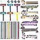 thumbnail image 3 of 25 Pieces Dyslexia Reading Strips Compatible Kids Animal Tracking Rulers, 3 of 5