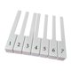 thumbnail image 3 of 7 piezas de tapas de teclas de repuesto para teclado de piano, cubiertas para teclas de teclado de piano, superficie de teclas de material PP. 51 cm, 3 of 9