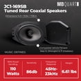 thumbnail image 4 of MB Quart 6x9" Rear Speaker Upgrade for Jeep Wrangler JL 18-23/Gladiator JT 20-23, 4 of 9