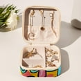 thumbnail image 6 of Easter Travel-Portable Square Jewelry Organizer Storage Box - Rings, Earrings, Necklaces, and Bracelets Holder for Girls and Women, 6 of 6