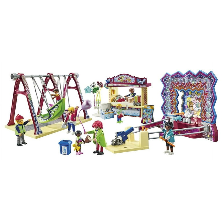 PLAYMOBIL #71452 Fun Fair Amusement Park NEW! - Walmart.com