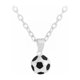 thumbnail image 1 of Collar de fútbol para hombres y mujeres Deporte Colgante de Fútbol Charm Cadena Gargantilla Fútbol Deportes Joyería Personalidad Collar de Fútbol Colgante de Fútbol, 1 of 2