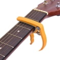 thumbnail image 2 of Plastic Guitar Capo Bridge Pin Remover 4~6 String Guitar Bass Ukulele CapoYellow, 2 of 10