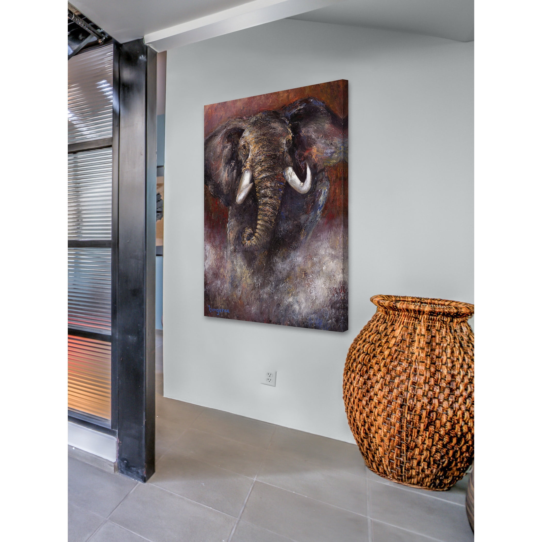 Marmont Hill "Ready for the Battle" by Bergerac Painting Print on Wrapped Canvas